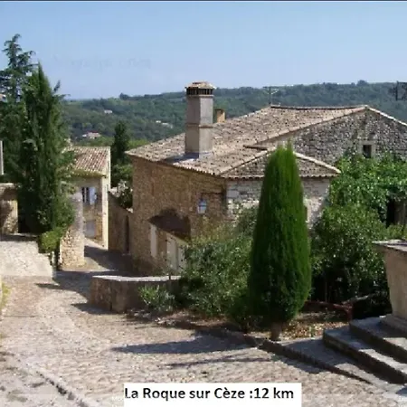 A Paisible Entre Ardeche Et Ceze Ferienhaus Salazac
